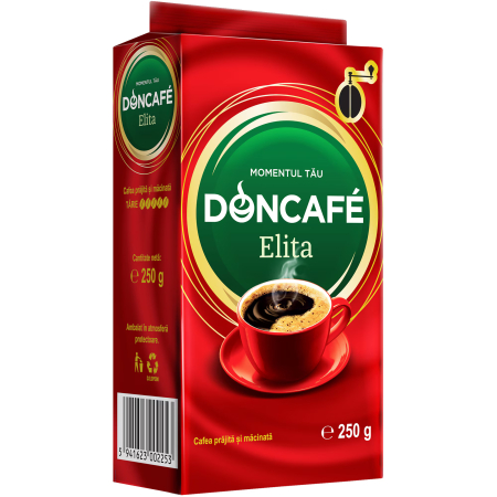 Noutati! - Cafea macinata Doncafe Elita Vacuum, 250 gr