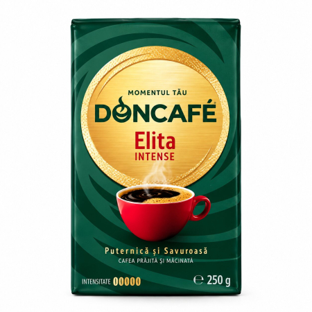 Cafea & Ceai - Cafea macinata Doncafe Elita Vacuum, 250 gr