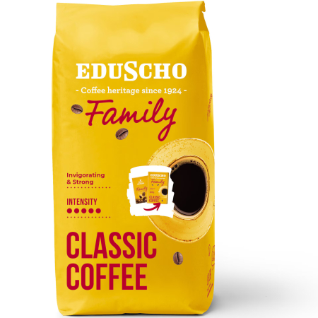 Cafea - Cafea Boabe Eduscho Family 1Kg