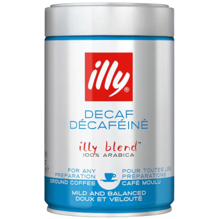 Noutati! - Cafea macinata, Illy Decofeinizata, 250 g-Vivomarket.ro
