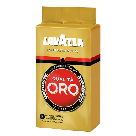 Cafea - Cafea macinata, Lavazza Qualita Oro, 250 g