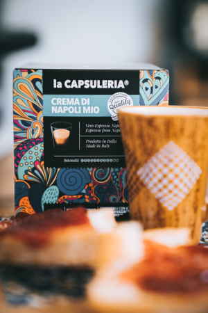 Cafea Crema di Napoli Mio, 16 capsule compatibile Lavazza®* a Modo Mio®*, La Capsuleria | Capsuleria.ro [3]