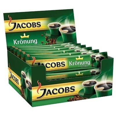 Cafea - Cafea solubila Jacobs Kronung Alintaroma, 50 plicuri x 1.8g