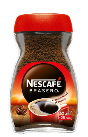 Bacanie - Cafea solubila, Nescafe Brasero, 50 g