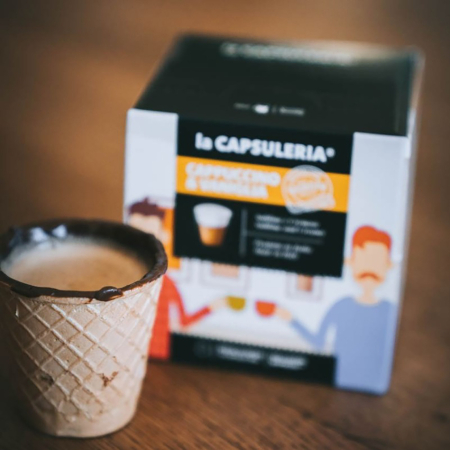 Cappuccino cu Vanilie, 10 capsule compatibile Nespresso - Capsuleria [5]