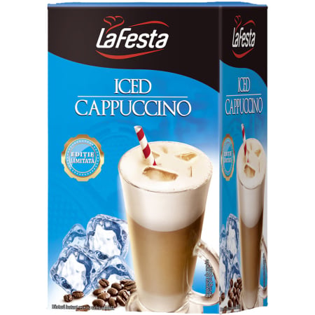Cafea - Iced Cappuccino, La Festa, 8 x 18 g-Vivomarket.ro