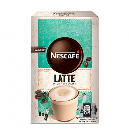 Cappuccino latte instant, Nescafe, 8 x 15 g [1]