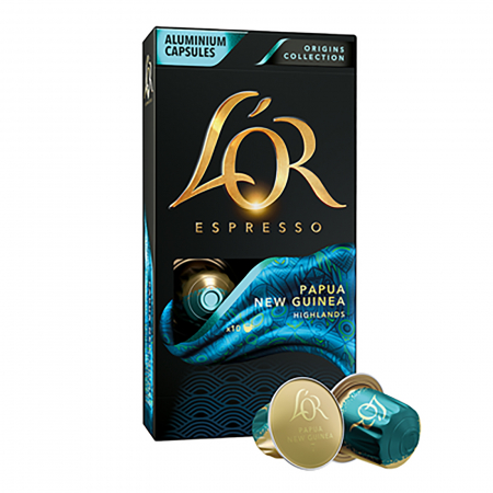 Produse Horeca - Capsule cafea compatibile Nespresso, L'OR Papua , 10 capsule