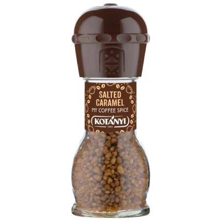 Condimente & Mixuri - Caramel sarat pentru cafea, cu rasnita, 65 g, Kotanyi