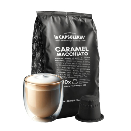 Cafea - Caramelito, 10 capsule compatibile Nespresso - Capsuleria