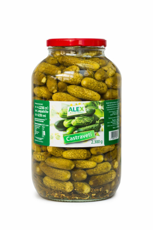 Conserve - Castraveti Murati, 3-6 cm, Alex Star, 4.1 kg