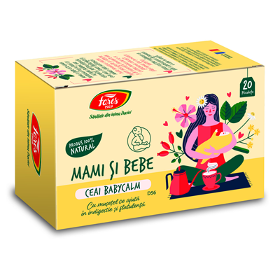 Noutati! - Ceai Babycalm 20 g, 20 plicuri, Fares
