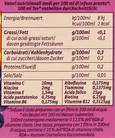 Ceai de Fructe de Padure cu Vitamine, Pompadour, 20 de pliculete [2]