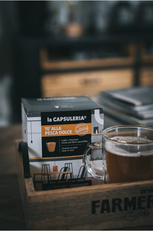 Ceai de Piersici, 16 capsule compatibile Dolce Gusto - Capsuleria [3]