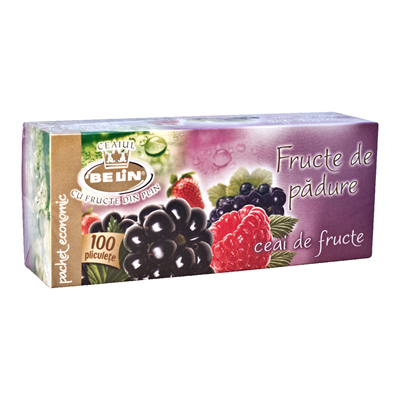 Produse alimentare/Bacanie - Ceai Fructe Padure, Belin,200 g, 100 plicuri