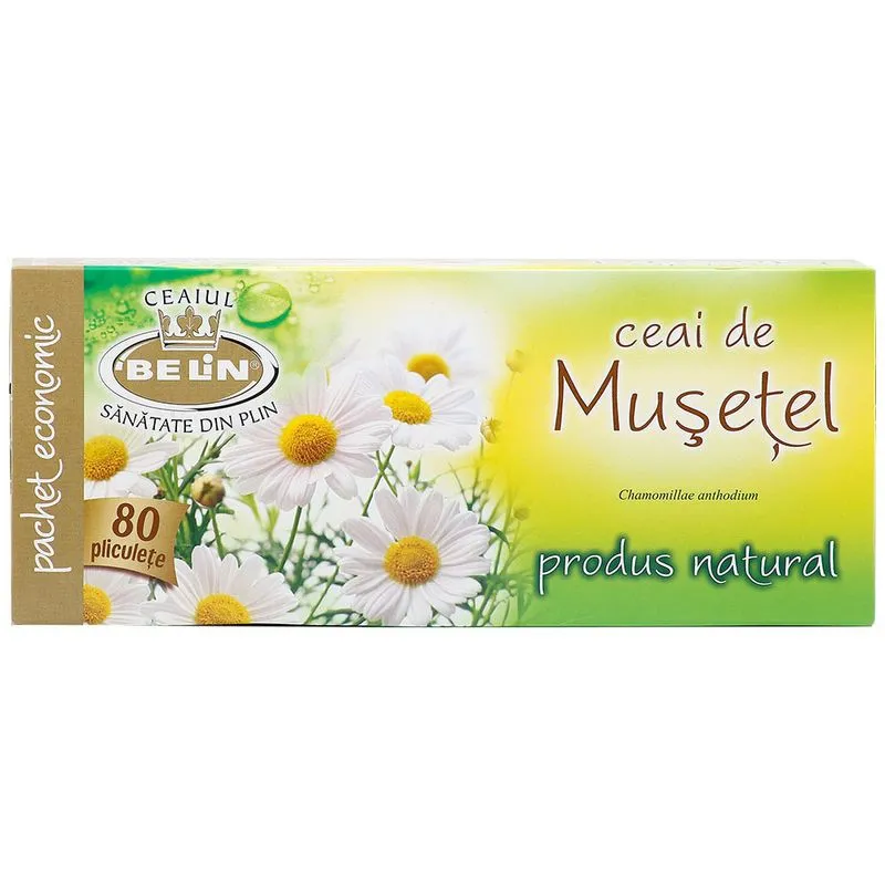 Noutati! - Ceai Musetel, Belin,104 g, 80 plicuri