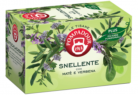 Ceai pentru Slabit Plus, Pompadour, 18 pliculete [0]