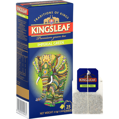 Ceai Premium Verde Imperial,Basilur Kingsleaf, 50 g, 25 plicuri [1]
