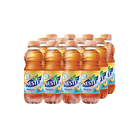 Bauturi Non-Alcoolice - Ceai rece cu Gust de Piersica, 12 x 0.5 L, Nestea