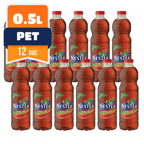 Bauturi necarbogazoase - Ceai rece cu Gust de Fructe de Padure, 12 x 0.5 L, Nestea