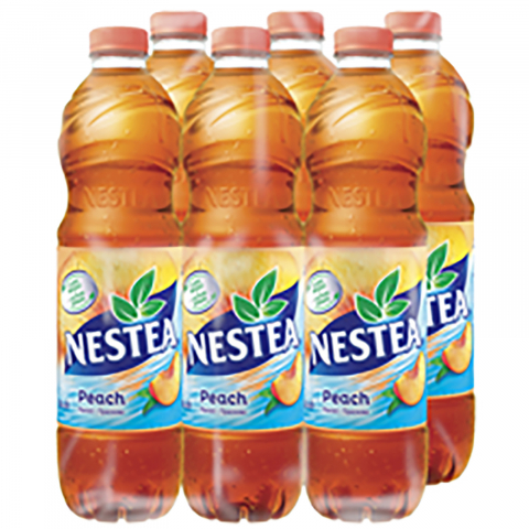 Bauturi Non-Alcoolice - Ceai rece cu Gust de Piersica, 6 x 1.5 L, Nestea