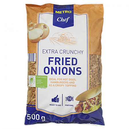 Condimente & Mixuri - Ceapa Prajita Crocanta, 500 g, Metro Chef