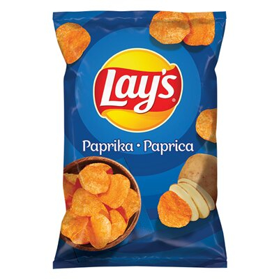 Produse alimentare/Bacanie - Chipsuri din Cartofi cu Paprika, Lay's, 125 g