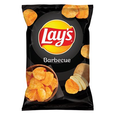 Produse alimentare/Bacanie - Chipsuri din Cartofi cu Barbeque, Lay's, 125 g