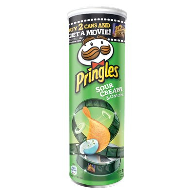 Chipsuri & Snacksuri - Chipsuri din Cartofi cu gust de Smanatana & Ceapa, Pringles, 165 g