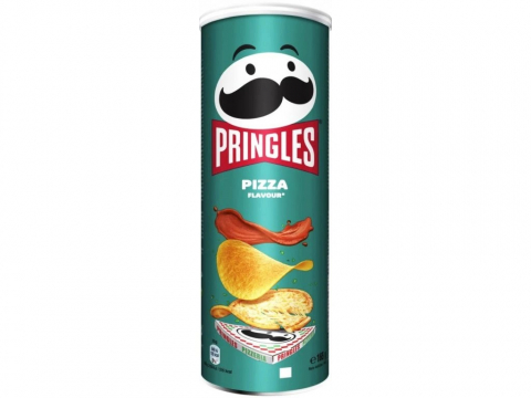 Bacanie - Chipsuri Pringles Pizza, 165g