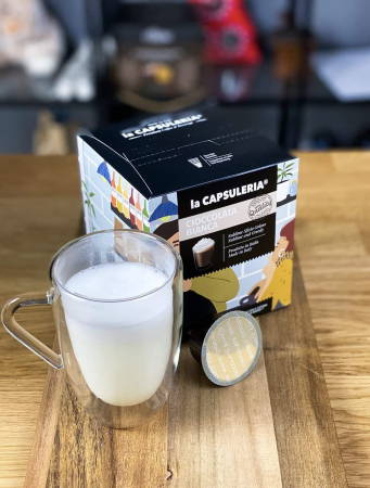 Ciocolata Calda Alba, 16 capsule compatibile Dolce Gusto - Capsuleria [5]