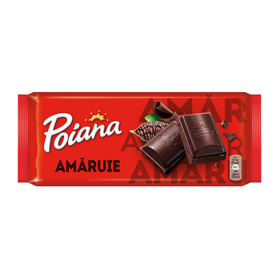 Dulciuri - Ciocolata Amaruie, Poiana, 80 g