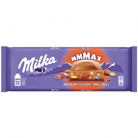 Bacanie - Ciocolata Milka Choco Jelly, 250 g