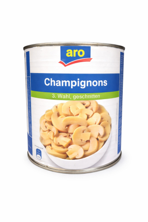 Conserve - Ciuperci Taiate, Aro, 2.55 Kg