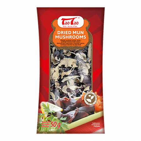Bacanie - Ciuperci Uscate Mun, 50 g, Tao Tao