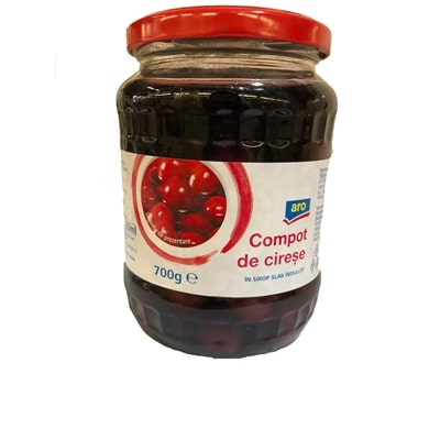 Produse Horeca - Compot de Cirese, Aro, 700 g-Vivomarket.ro