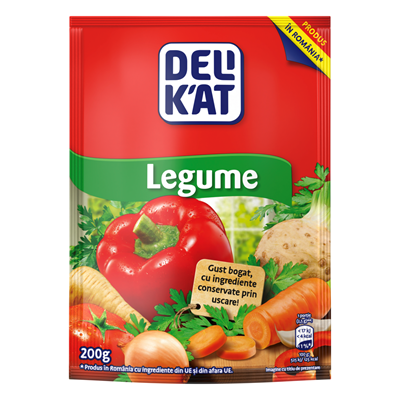 Condimente & Mixuri - Condiment Baza de Gatit cu Gust de Legume 200 g, Delikat