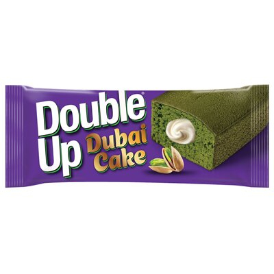 Dulciuri - Prajitura Dubai cu Fistic si Crema de Lapte, Double Up, 24 x 50 g