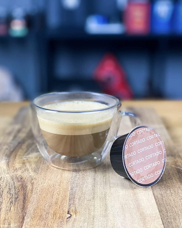 Cortado, 16 capsule compatibile Dolce Gusto - Capsuleria [1]
