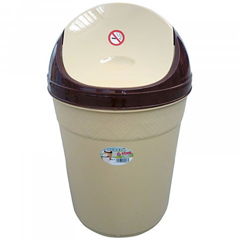 Curatenie & Intretinere - Pubela Birou cu Capac Batant, 55 L, Sterk