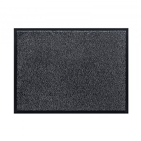 Curatenie & Intretinere - Covoras Mocheta Gri Negru, 120 X 80 cm, Aro
