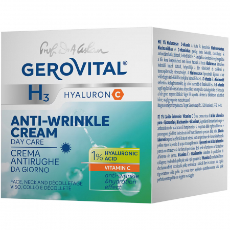 Crema antirid de zi Gerovital H3 Hyaluron C, 50 ml [1]
