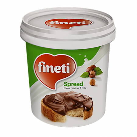 Dulceata, Miere & Crema tartinabila - Crema cu cacao si alune de padure, Fineti, 1 kg