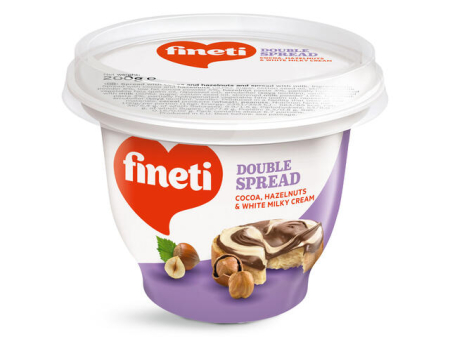 Dulceata, Miere & Crema tartinabila - Crema cu cacao, alune de padure, si crema de lapte, Fineti, 200 g-Vivomarket.ro