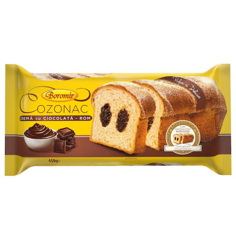 Dulciuri - Crema de Ciocolata & Rom, Boromir, 450 g-Vivomarket.ro