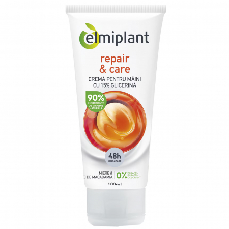 Noutati! - Crema Reparatoare pentru Maini Elmiplant, 100 ml