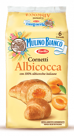 Croissant cu gem de caise, Mulino Bianco, 6 x 50 g [0]