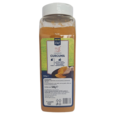 Condimente & Mixuri - Curcuma, 500 g. Metro Chef