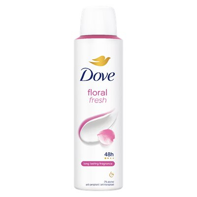 Deodorante si antiperspirante - Deodorant Dove, Floral Fresh, 150 ml-VivoMarket.ro