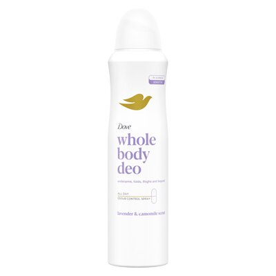 Deodorante si antiperspirante - Deodorant Dove, Spray pentru Intregul Corpul cu Lavanda, 150 ml-VivoMarket.ro